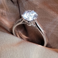 1캐럿 현대 우신 GIA 천연 다이아몬드 반지 돌체 다이아반지