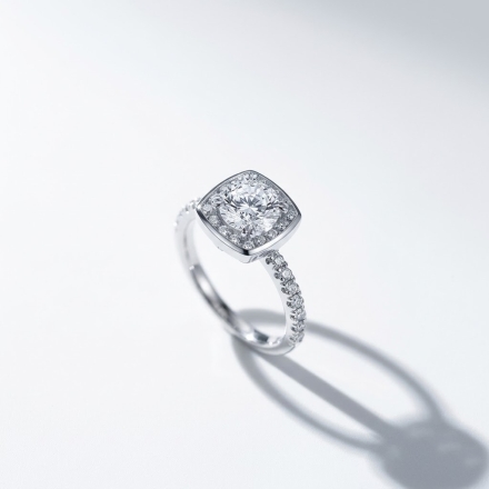 1캐럿 랩 다이아몬드 나타샤 다이아 반지