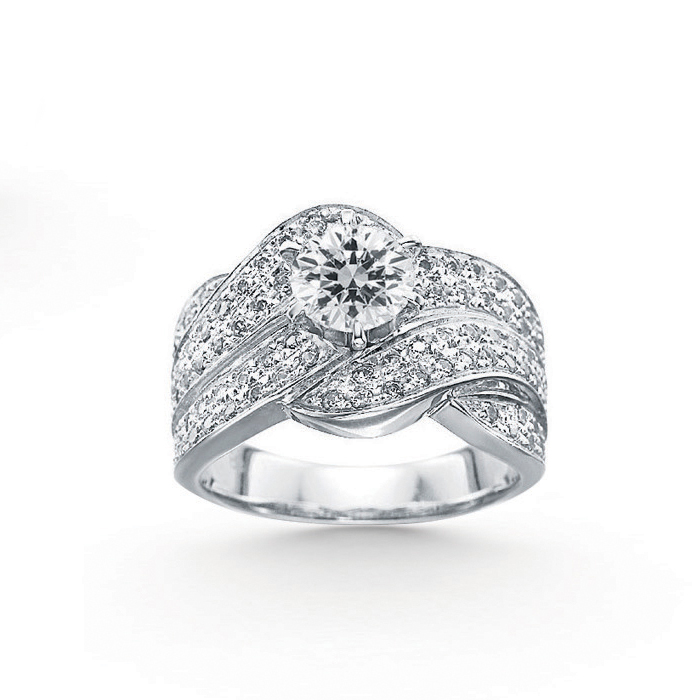 1캐럿 현대 우신 GIA 천연 다이아몬드 라쥬-헤링 선물 프로포즈 예물 다이아반지