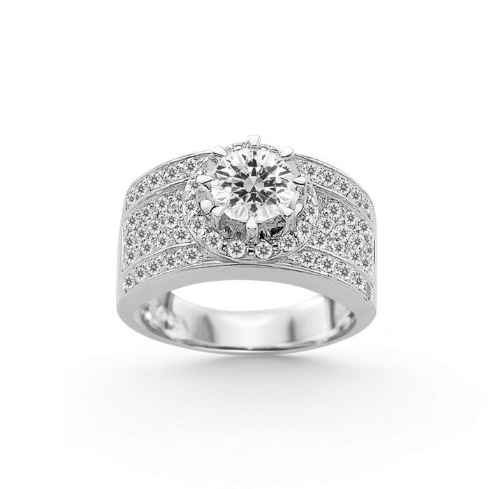 1캐럿 현대 우신 GIA 천연 다이아몬드 마음 선물 프로포즈 예물 다이아반지