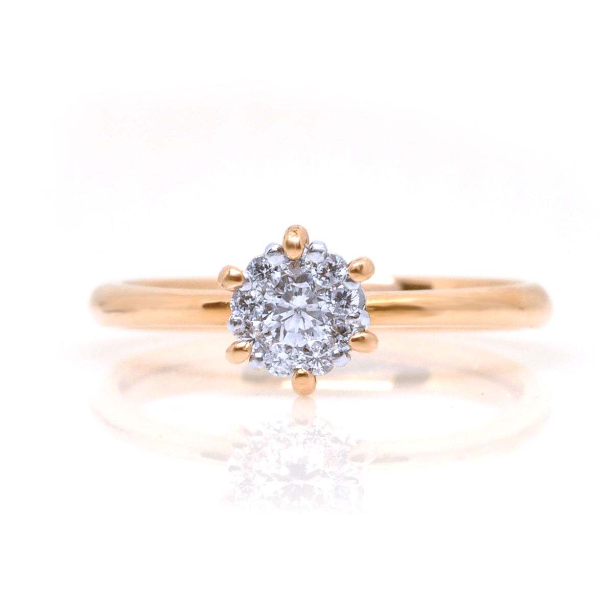 1부 다이아몬드 1플라워 프로포즈반지