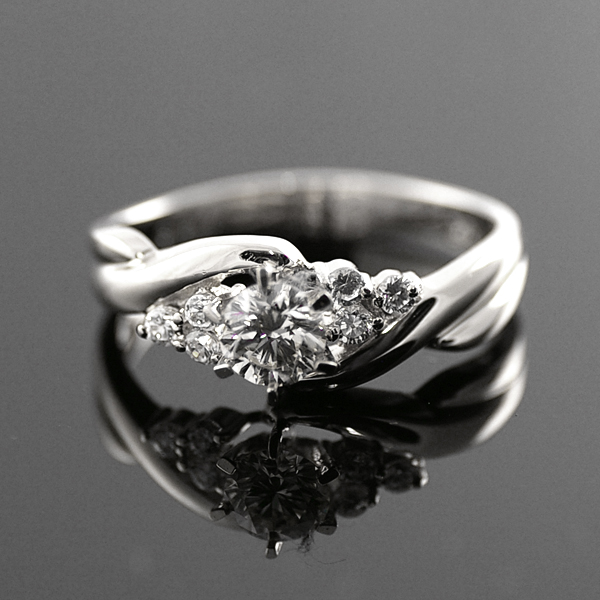 우신 GIA 5부 천연 다이아몬드 엘레강스 다이아반지