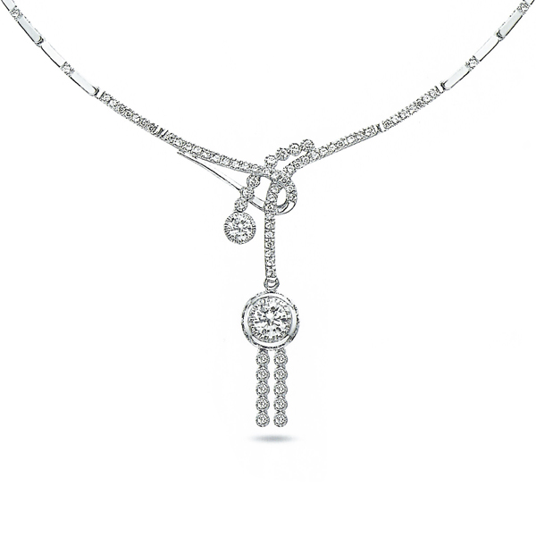 5부 다이아몬드 주-에일린 다이아팬던트 F칼라목걸이