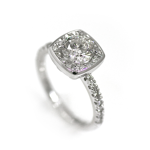 1캐럿 현대 우신 GIA 천연 다이아몬드 나타샤 선물 프로포즈 다이아 반지