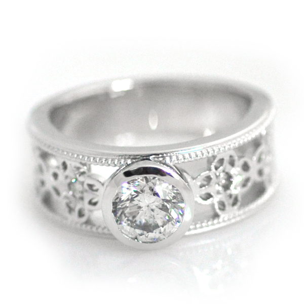 우신 GIA 3부 천연 다이아몬드 카나리안 다이아반지