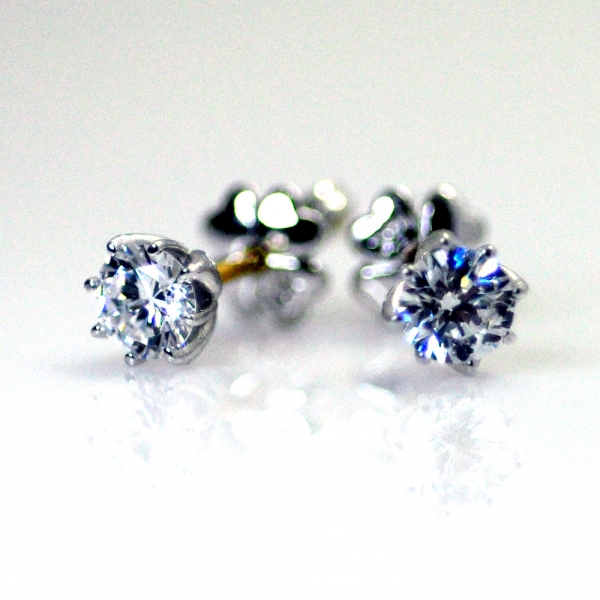 GIA 동일 우신 3부 애드리안 다이아 귀걸이 피어싱