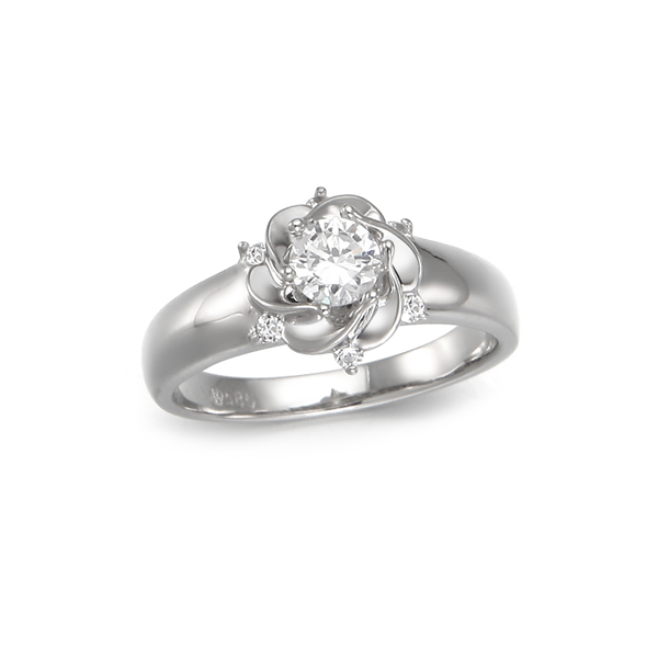 우신 GIA 5부 천연 다이아몬드  자아로 기념일 선물 다이아 반지