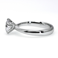 1캐럿 현대 우신 GIA 천연 다이아몬드 반지 6발 프롱 결혼 프로포즈 다이아 반지