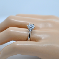 1캐럿 현대 우신 GIA 천연 다이아몬드 화이캐럿 예물 선물 반지