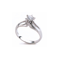 3부 GIA 우신 천연 다이아몬드 반지 큐쓰리 다이아 프로포즈 반지