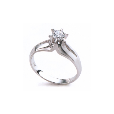 3부 GIA 우신 천연 다이아몬드 반지 큐쓰리 다이아 프로포즈 반지