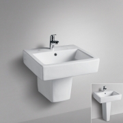 CL-333 평면붙임 세면기