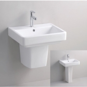 CL-345 평면붙임 세면기