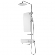 DL-B9010 수납형 레인샤워 (옵션:거울,비누대,언더커버)