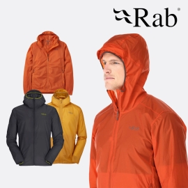 RAB 랩 바이탈 후디 남성용 QWS-48 / 정식수입 등산 방수 바람막이 방풍자켓
