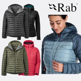 RAB 랩 마이크로 라이트 알파인 자켓 여성용 QDB-13 / 신형 정식수입품 겨울 패딩