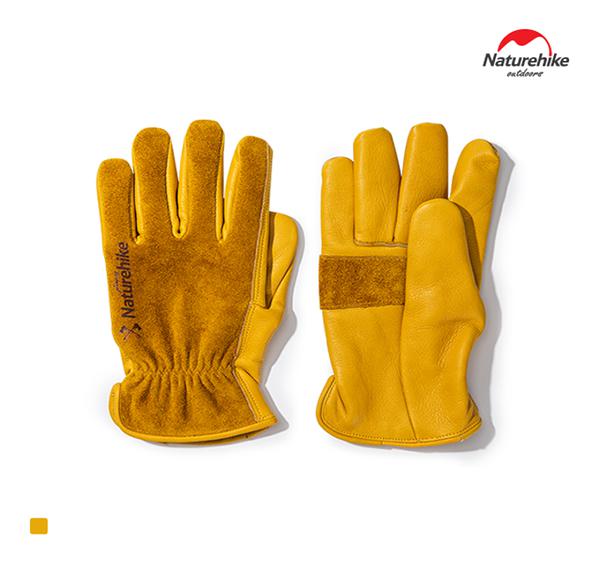 네이처 하이크 캠핑장갑 041 L [브라운]