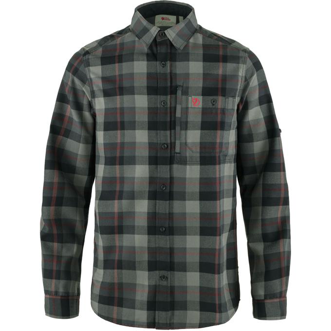 피엘라벤 필그림 셔츠 LS M (81380) / Black/Grey 정식수입