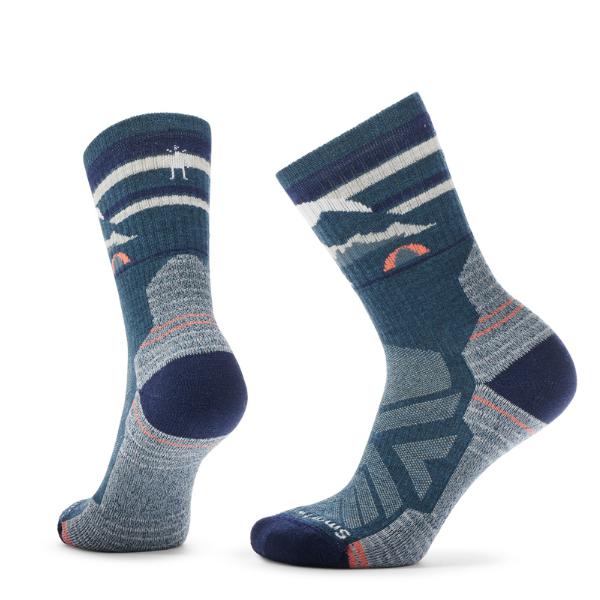 스마트울 W Hike LC Mountain Moon Crew Socks SWELWAL009