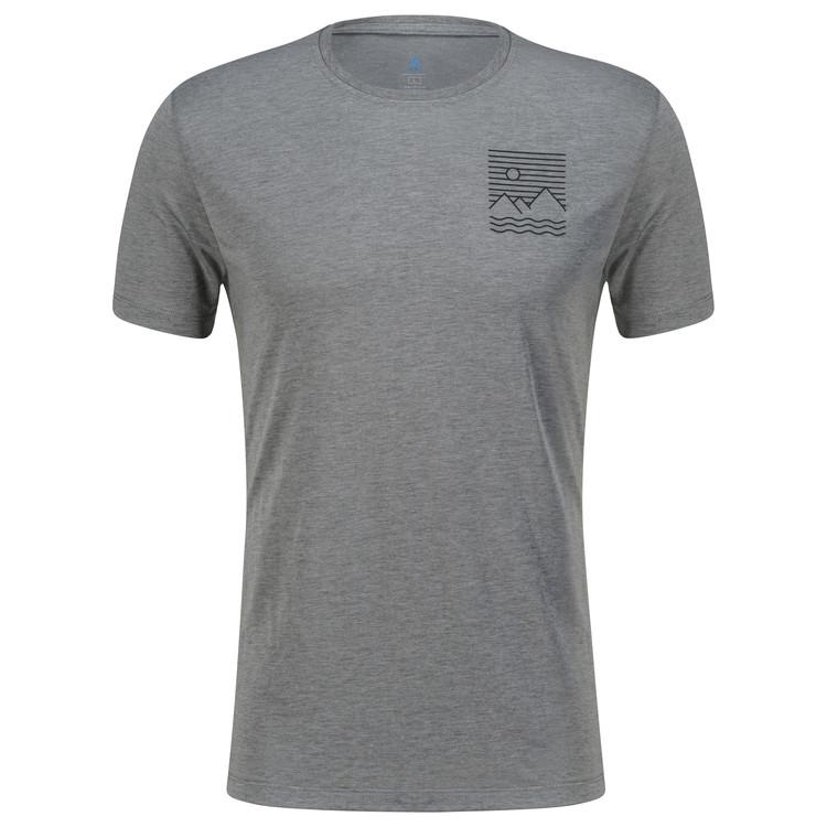오들로 T-shirt crew neck s/s ASCENT 365 LINEAR (551342_15700)