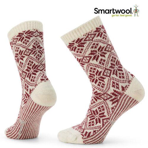 스마트울 W Everyday Traditional Snowflake Crew Socks SWC3WWS010
