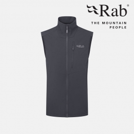 RAB 랩 보리얼리스 베스트 남성용 QWS-79 / 등산 방풍 바람막이 조끼 생활방수