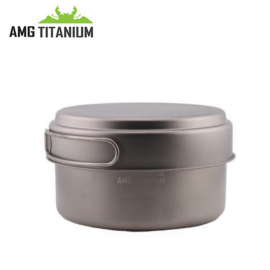 AMG티타늄 코펠 M / 1250ML 캠핑 캠핑용품 백패킹