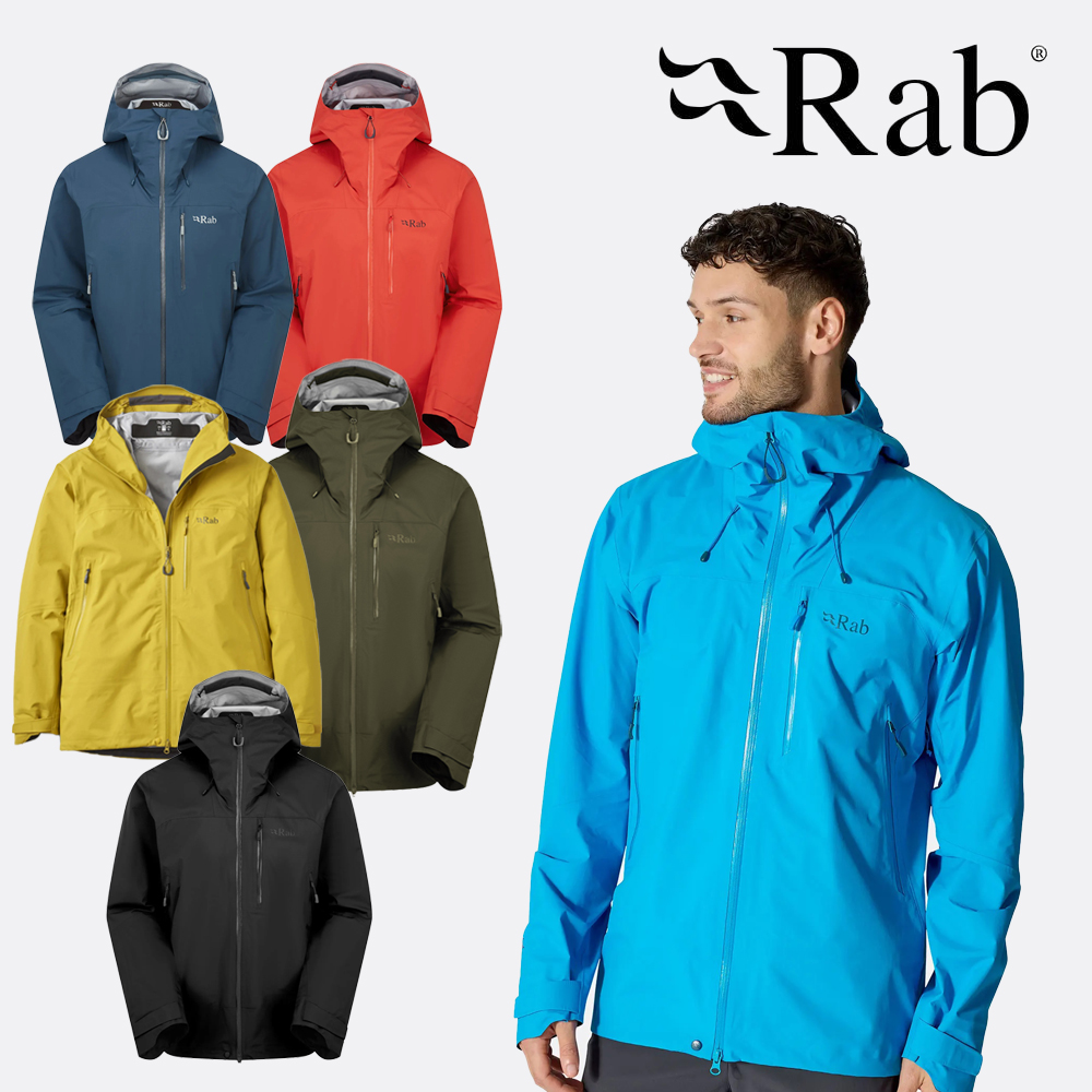 RAB 랩 파이어월 마운틴 자켓 남성용 QWG-96 / 정식수입 등산 방풍 방수후드