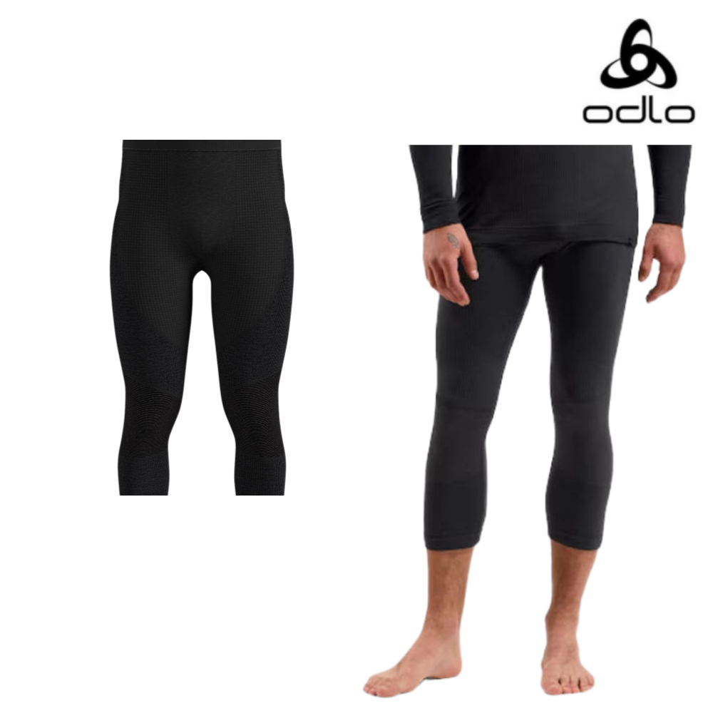 오들로 심리스 PW 보텀 LS 3/4 남성용 112322 메리노울 베이스레이어 러닝 등산