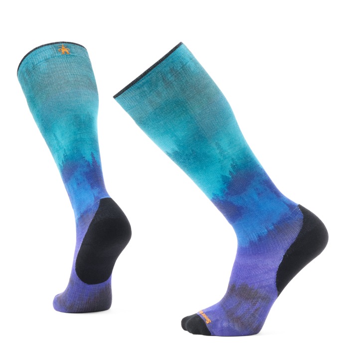 스마트울 Ski Targeted Cushion Compression Print OTC Socks