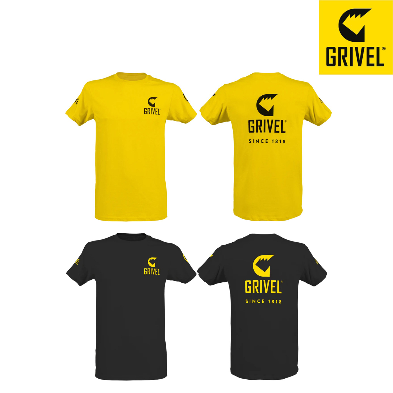 그리벨 T셔츠 로고 GRIVEL T-SHIRT LOGO /가볍고 여유로운 핏(fit)