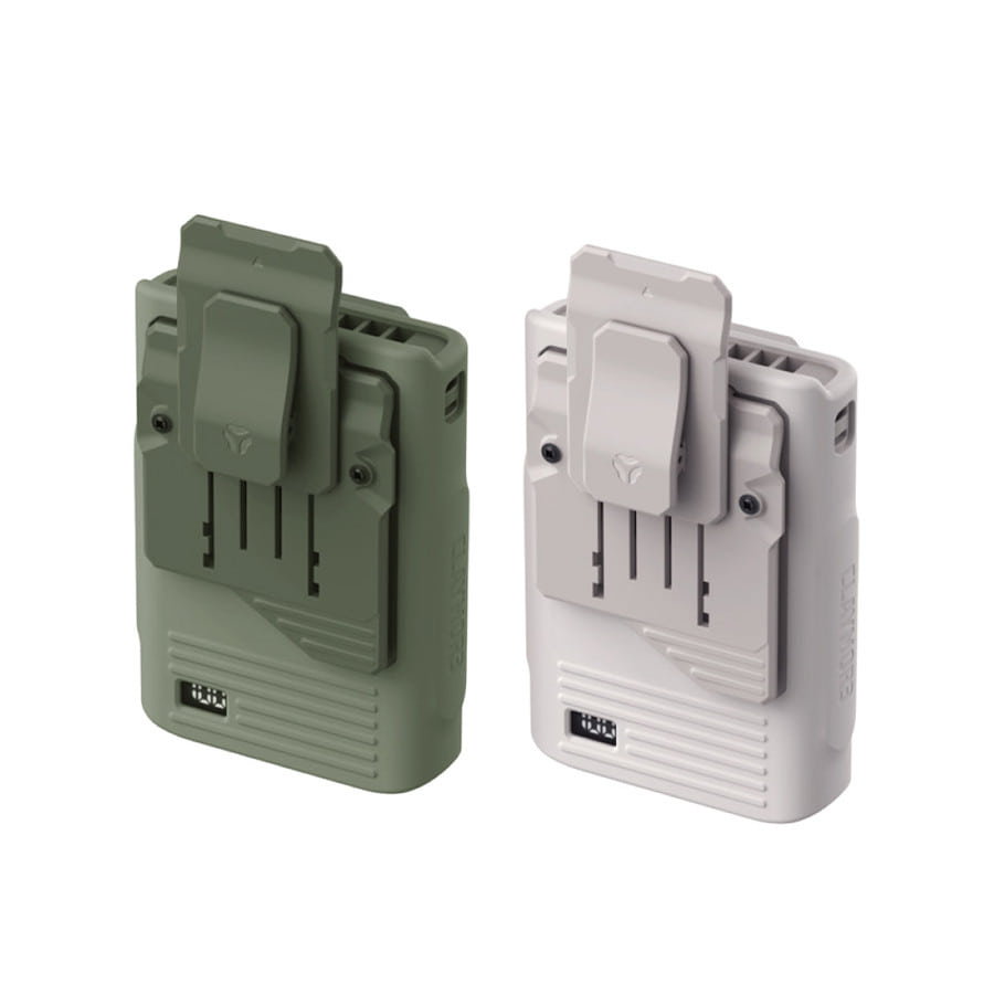 크레모아 클립팬 슬라이드 휴대용 선풍기 손풍기 클립식 넥스트랩