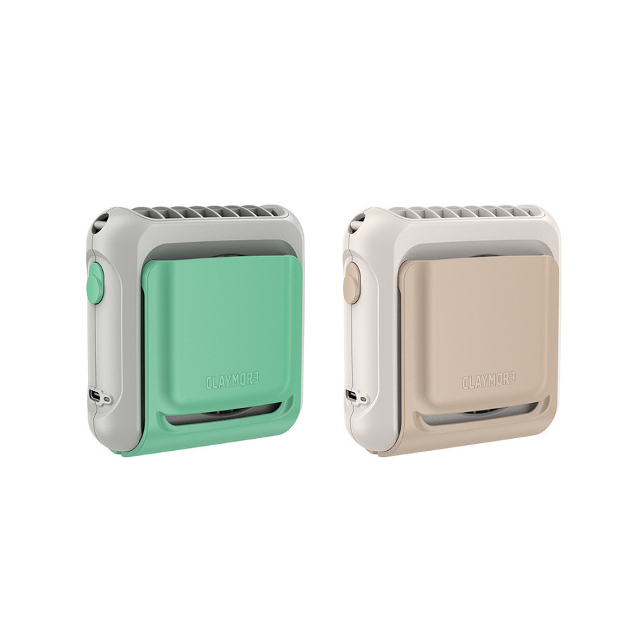 크레모아 클립팬 미니 휴대용 선풍기 손풍기 클립식 넥스트랩