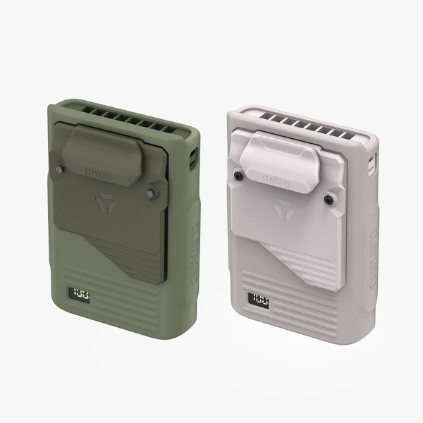 크레모아 클립팬 1+1 휴대용 선풍기 손풍기 무선 탁상용 소형 충전식 BLDC 저소음