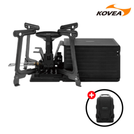 코베아 컨테이너 스토브 블랙 신형 KGB-2401BK 캐리백 접이식 캠핑 버너 휴대용