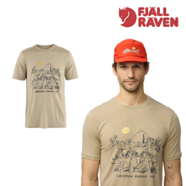 피엘라벤 호야 루근트 울 반팔 티셔츠 (12600330) 남성 등산 아웃도어 메리노울