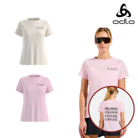 오들로 에센셜 프린트 티셔츠 S/S 여성용 316041 아웃도어 캐쥬얼 반팔티
