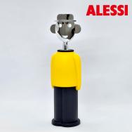 ALESSI 알레산드로M 와인오프너(캐릭터 코르크따개) 옐로우 블랙