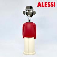 ALESSI 알레산드로M 와인오프너(캐릭터 코르크따개) 레드