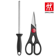 [즈윌링] 헹켈 칼갈이 주방가위 2종세트 (HK32576-43967) 벌크