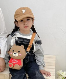 소프트 곰돌이가방(대) / 15cm*20cm