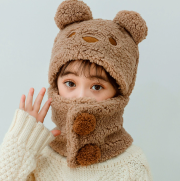 일체형 모자, 넥워머