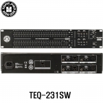 TOPP PRO TEQ231SW 2x31BAND EQ  (+X-OVER)