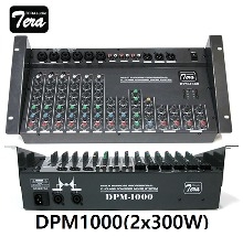 TERAaudio DPM1000 파워드믹서 2x300W