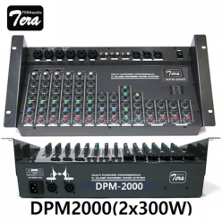 TERAaudio DPM2000 파워드믹서 2x300W
