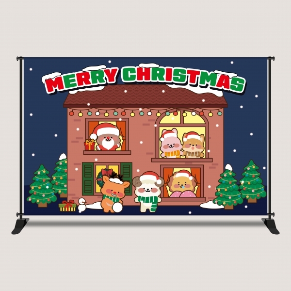 크리스마스현수막 모음 성탄절 산타행사 포토존 어린이집 유치원 행사