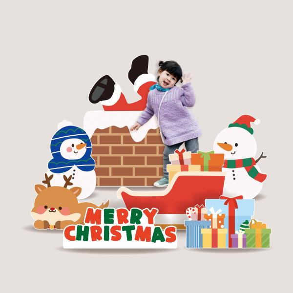 크리스마스 성탄절 등신대 포토존 행사