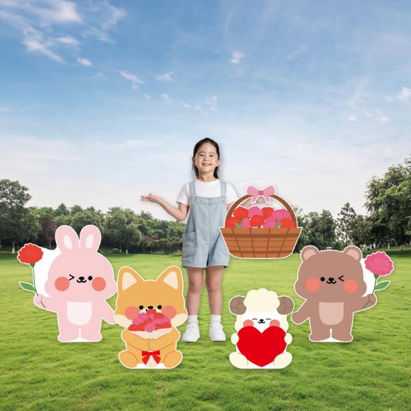 어버이날행사 등신대제작 포토존 대형 현수막 어린이집 유치원