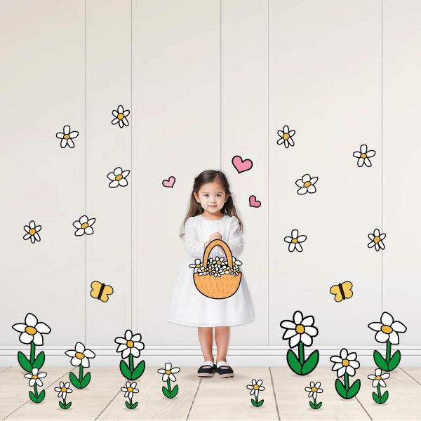 소형 데이지포토존 등신대 생일 파티 기념일