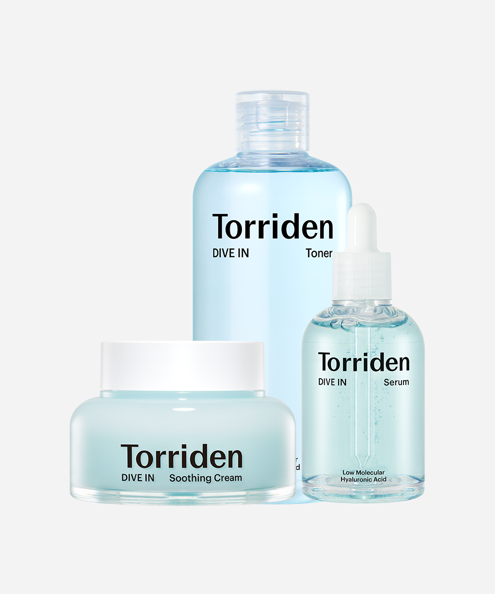 [3종세트] 다이브인 세럼50ml + 토너300ml + 수딩 크림100ml